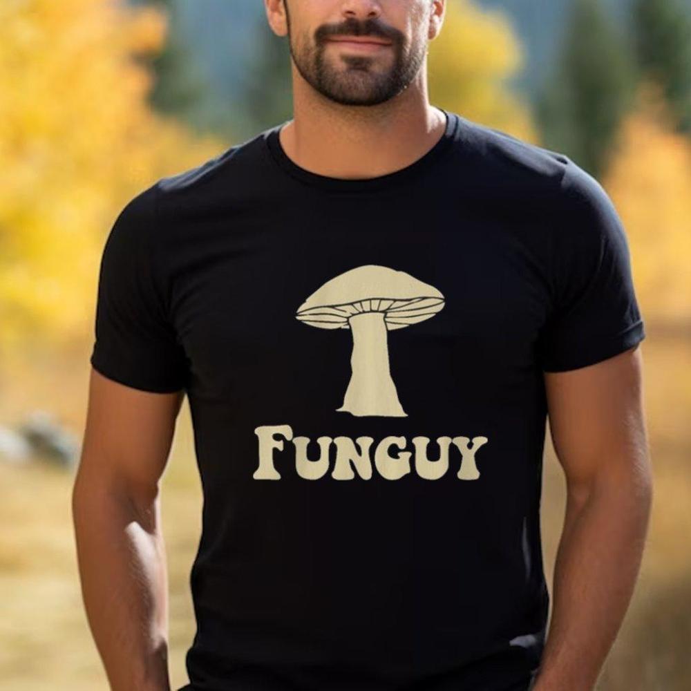 Funguy T-Shirt Custom Funguy Mushroom T-Shirt Mushroom Unisex T-Shirt